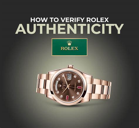 rolex serial verification authenticity.